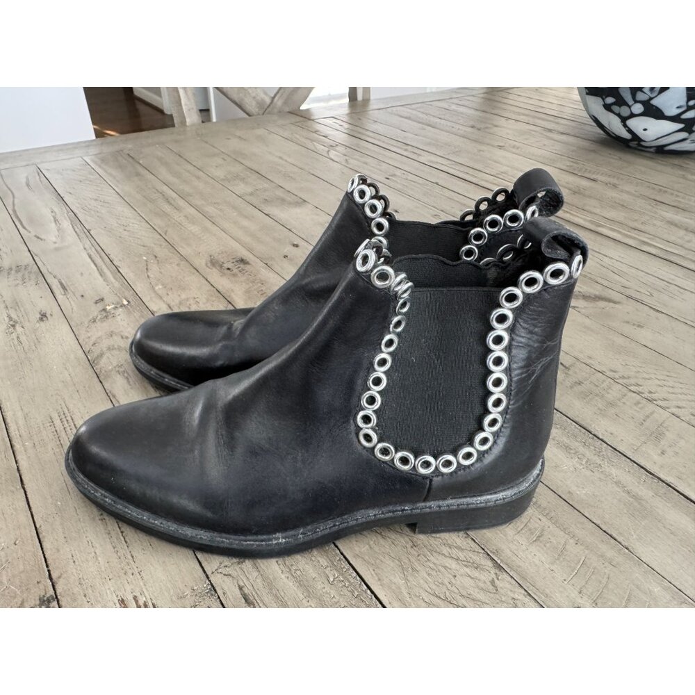 NWOB Steffen Schraut Black Moto Boots size 38